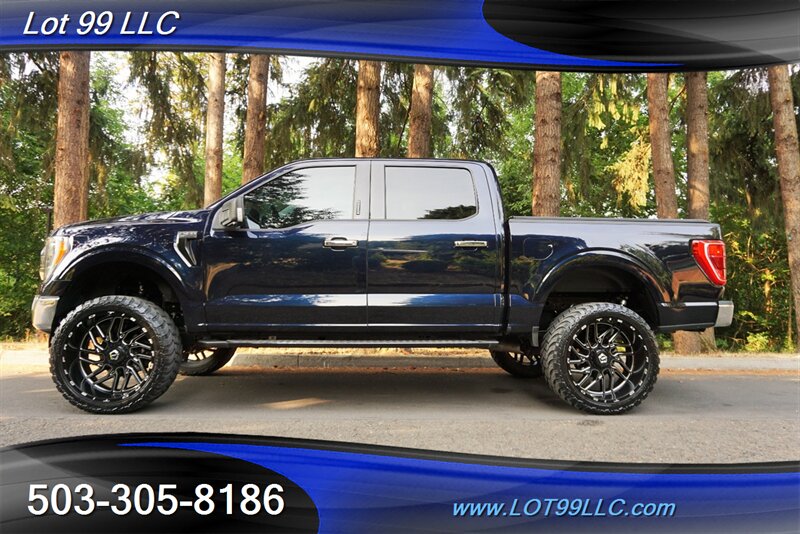 2021 Ford F-150 Lariat 4X4 3.5L Ecoboost Heated Leather LIFTED 22S  