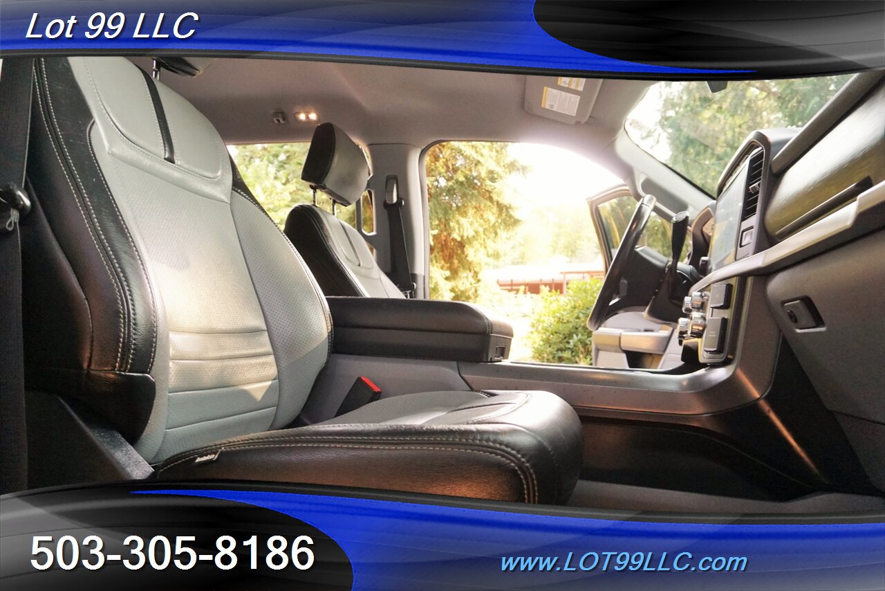 2021 Ford F-150 Lariat 4X4 3.5L Ecoboost Heated Leather LIFTED 22S   - Photo 22 - Milwaukie, OR 97267