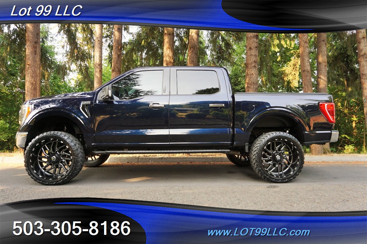 2021 Ford F-150 Lariat 4X4 3.5L Ecoboost Heated Leather LIFTED 22S   - Photo 3 - Milwaukie, OR 97267