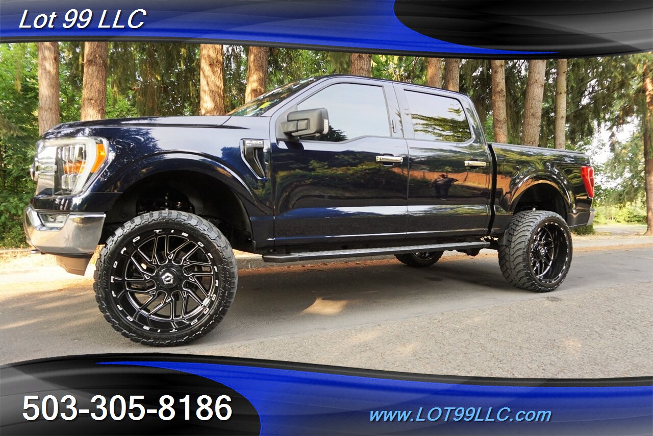 2021 Ford F-150 Lariat 4X4 3.5L Ecoboost Heated Leather LIFTED 22S   - Photo 4 - Milwaukie, OR 97267