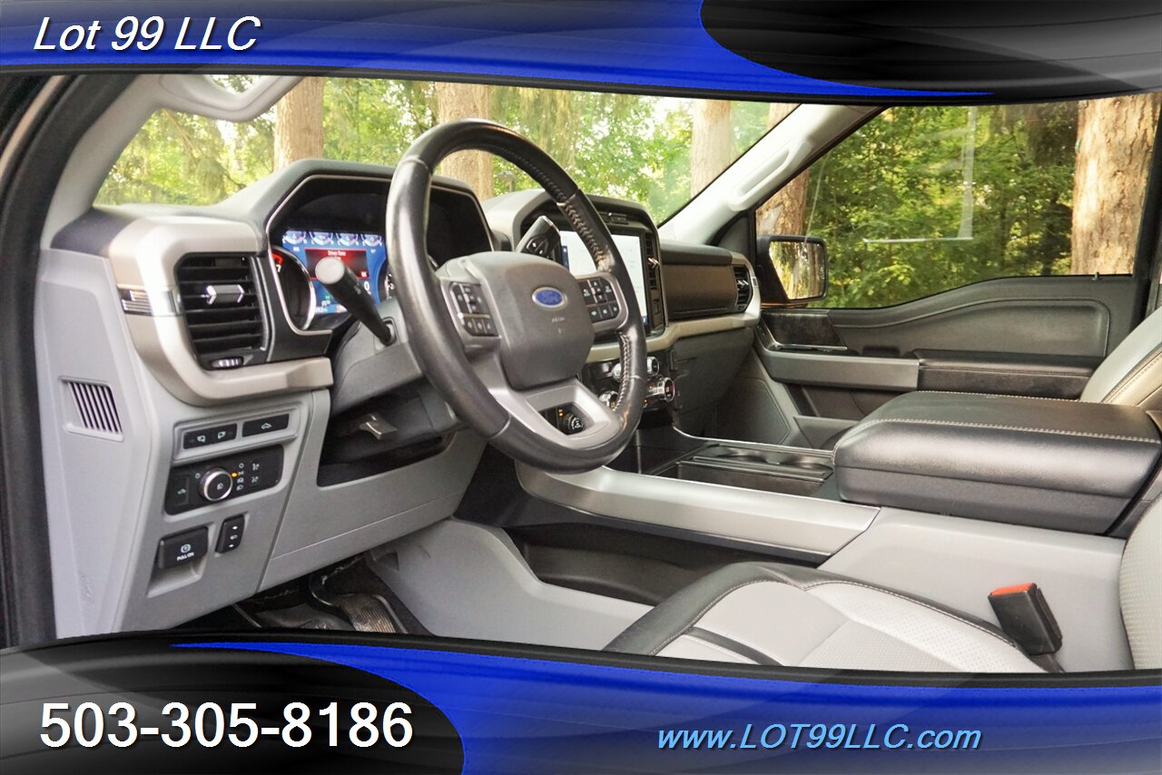 2021 Ford F-150 Lariat 4X4 3.5L Ecoboost Heated Leather LIFTED 22S   - Photo 14 - Milwaukie, OR 97267
