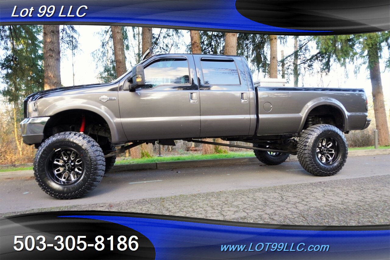 2004 Ford F-250 4X4 Harley Davidson PowerStroke BULLETPROOF Heated  Leather Moon Roof LIFTED LONG ARMS 20X12 NEW 40X14.5 20 TIRES - Photo 5 - Milwaukie, OR 97267