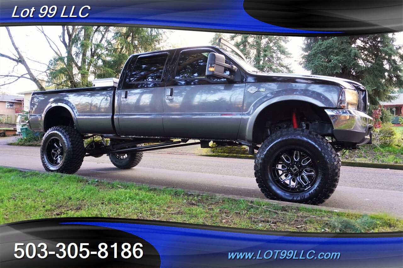 2004 Ford F-250 4X4 Harley Davidson PowerStroke BULLETPROOF Heated  Leather Moon Roof LIFTED LONG ARMS 20X12 NEW 40X14.5 20 TIRES - Photo 7 - Milwaukie, OR 97267