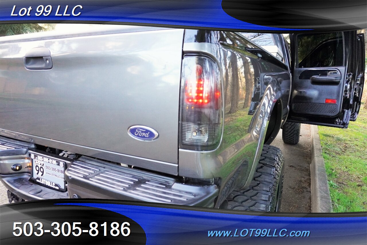 2004 Ford F-250 4X4 Harley Davidson PowerStroke BULLETPROOF Heated  Leather Moon Roof LIFTED LONG ARMS 20X12 NEW 40X14.5 20 TIRES - Photo 32 - Milwaukie, OR 97267