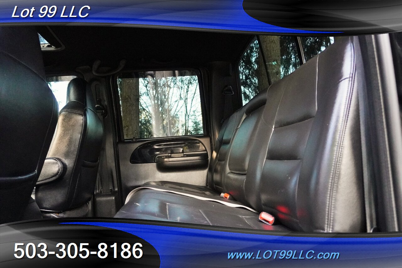2004 Ford F-250 4X4 Harley Davidson PowerStroke BULLETPROOF Heated  Leather Moon Roof LIFTED LONG ARMS 20X12 NEW 40X14.5 20 TIRES - Photo 13 - Milwaukie, OR 97267