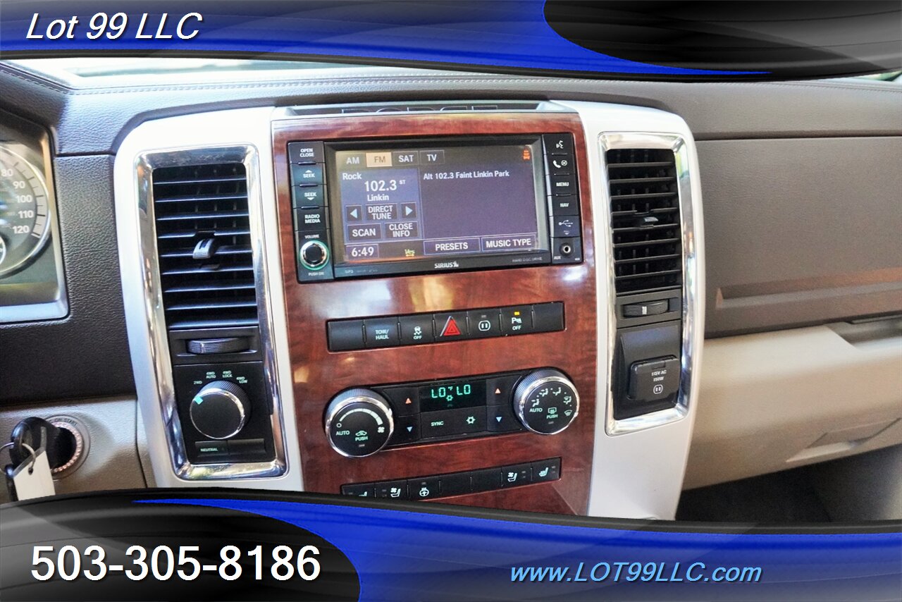 2011 RAM 1500 Laramie 4X4 V8 HEMI Auto GPS Heated AC Leather Seats Moon Roof Chorme Wheels Newer Tires - Photo 22 - Milwaukie, OR 97267