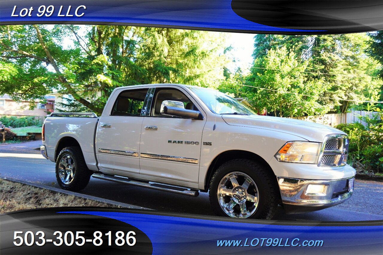 2011 RAM 1500 Laramie 4X4 V8 HEMI Auto GPS Heated AC Leather Seats Moon Roof Chorme Wheels Newer Tires - Photo 7 - Milwaukie, OR 97267