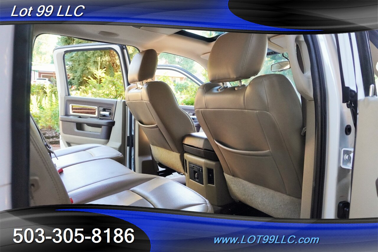 2011 RAM 1500 Laramie 4X4 V8 HEMI Auto GPS Heated AC Leather Seats Moon Roof Chorme Wheels Newer Tires - Photo 16 - Milwaukie, OR 97267