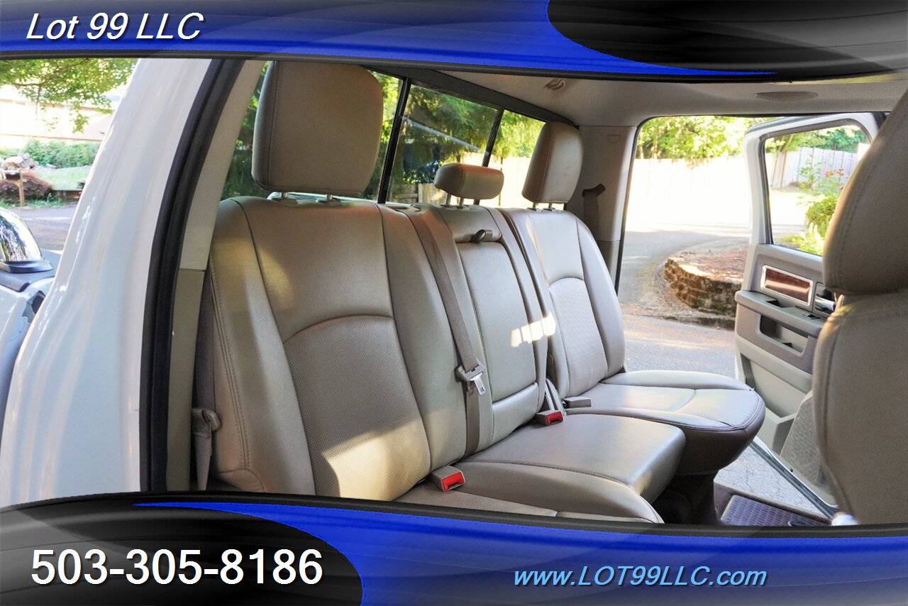 2011 RAM 1500 Laramie 4X4 V8 HEMI Auto GPS Heated AC Leather Seats Moon Roof Chorme Wheels Newer Tires - Photo 17 - Milwaukie, OR 97267