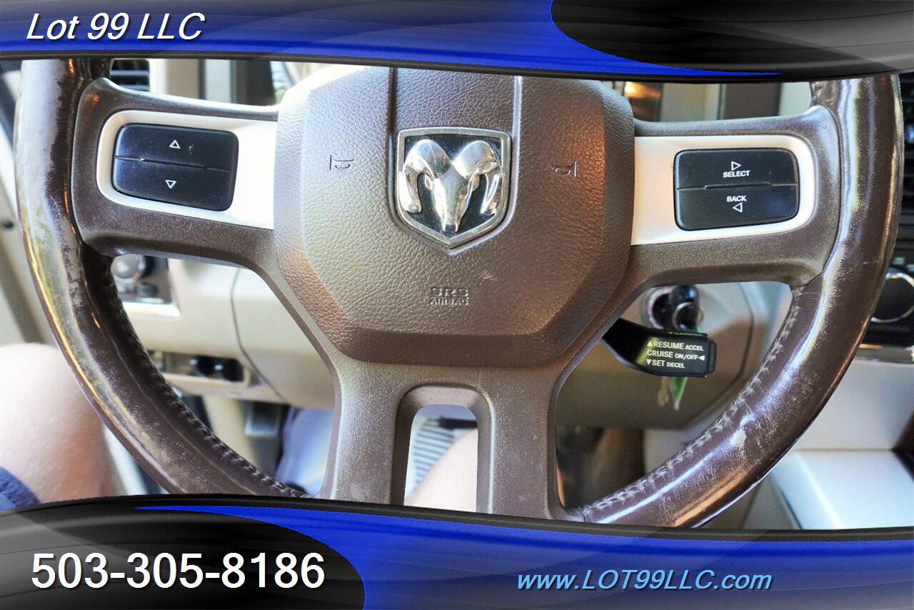 2011 RAM 1500 Laramie 4X4 V8 HEMI Auto GPS Heated AC Leather Seats Moon Roof Chorme Wheels Newer Tires - Photo 31 - Milwaukie, OR 97267