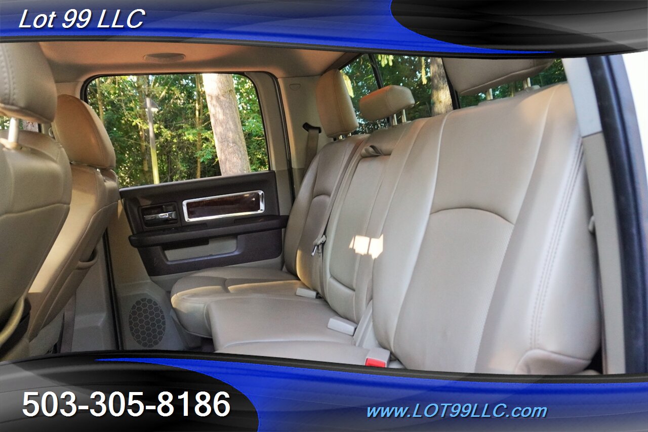 2011 RAM 1500 Laramie 4X4 V8 HEMI Auto GPS Heated AC Leather Seats Moon Roof Chorme Wheels Newer Tires - Photo 12 - Milwaukie, OR 97267
