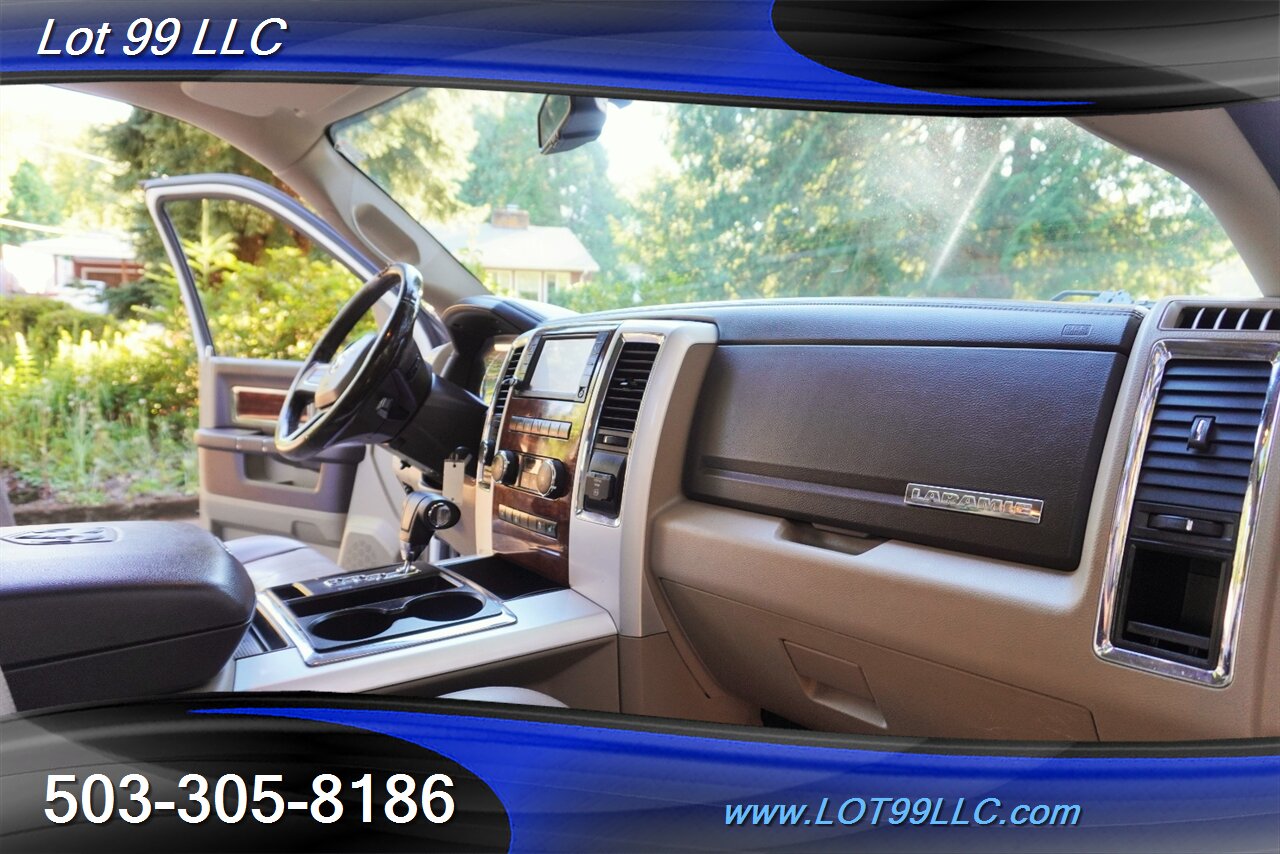2011 RAM 1500 Laramie 4X4 V8 HEMI Auto GPS Heated AC Leather Seats Moon Roof Chorme Wheels Newer Tires - Photo 19 - Milwaukie, OR 97267