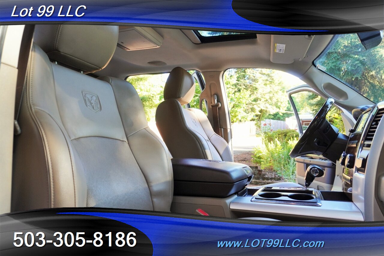2011 RAM 1500 Laramie 4X4 V8 HEMI Auto GPS Heated AC Leather Seats Moon Roof Chorme Wheels Newer Tires - Photo 20 - Milwaukie, OR 97267