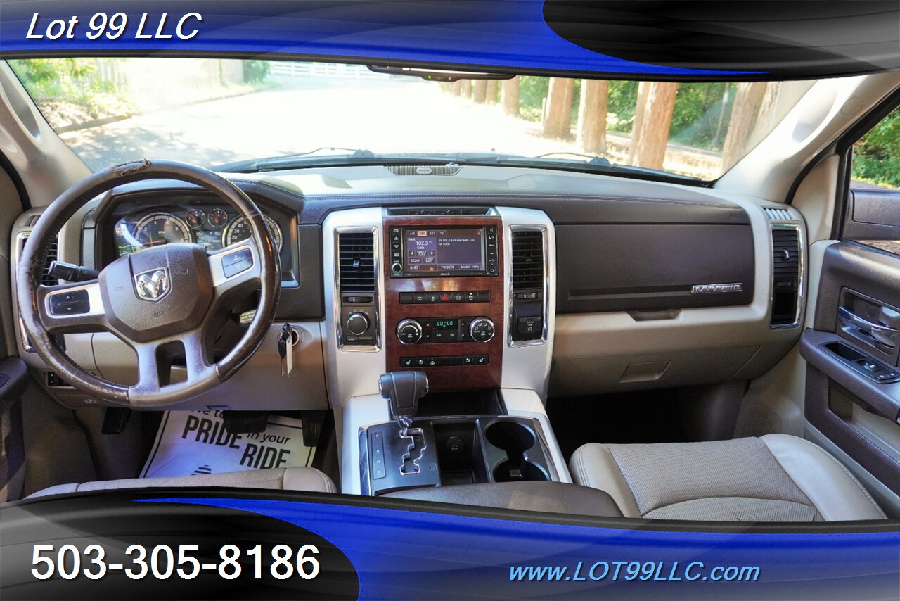 2011 RAM 1500 Laramie 4X4 V8 HEMI Auto GPS Heated AC Leather Seats Moon Roof Chorme Wheels Newer Tires - Photo 2 - Milwaukie, OR 97267