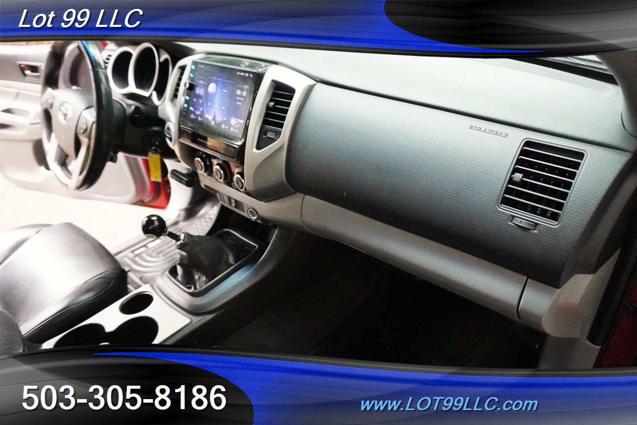 2015 Toyota Tacoma TRD V6 4X4 Double Cab V6 6 Speed Manual LIFTED  BLACK Wheels 33S Tires LED Lights RC SHOCKS - Photo 18 - Milwaukie, OR 97267