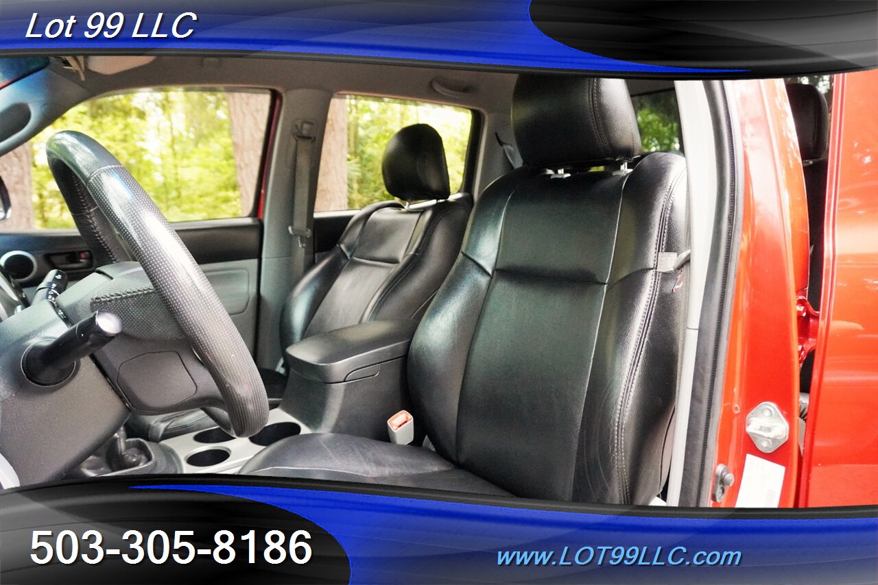 2015 Toyota Tacoma TRD V6 4X4 Double Cab V6 6 Speed Manual LIFTED  BLACK Wheels 33S Tires LED Lights RC SHOCKS - Photo 14 - Milwaukie, OR 97267