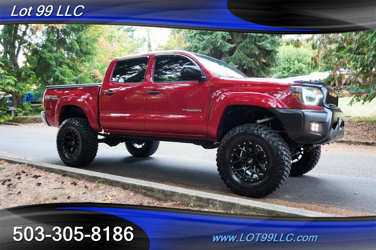 2015 Toyota Tacoma TRD V6 4X4 Double Cab V6 6 Speed Manual LIFTED  BLACK Wheels 33S Tires LED Lights RC SHOCKS - Photo 7 - Milwaukie, OR 97267