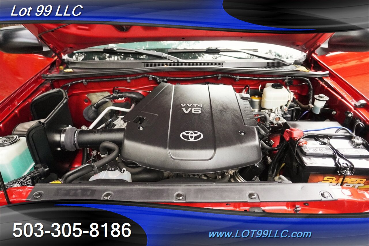 2015 Toyota Tacoma TRD V6 4X4 Double Cab V6 6 Speed Manual LIFTED  BLACK Wheels 33S Tires LED Lights RC SHOCKS - Photo 20 - Milwaukie, OR 97267