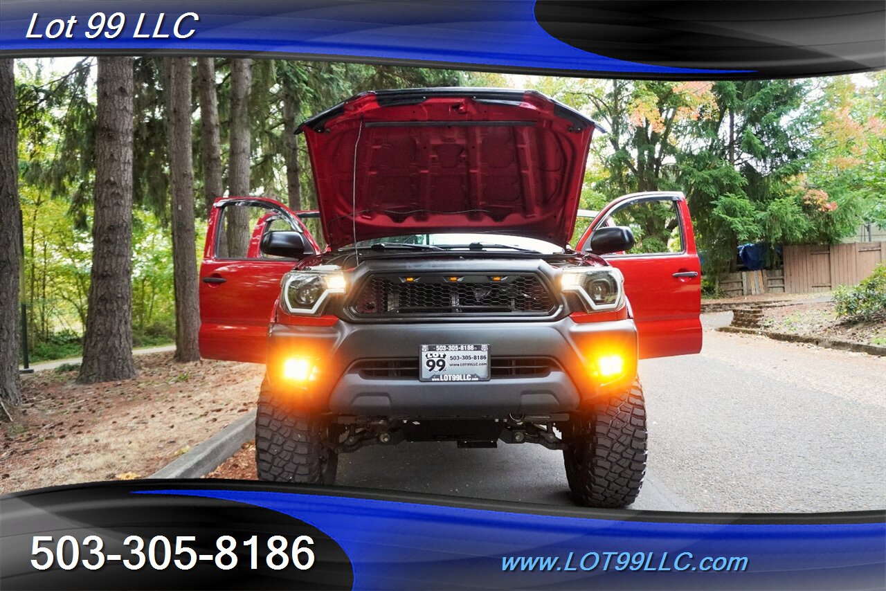 2015 Toyota Tacoma TRD V6 4X4 Double Cab V6 6 Speed Manual LIFTED  BLACK Wheels 33S Tires LED Lights RC SHOCKS - Photo 28 - Milwaukie, OR 97267