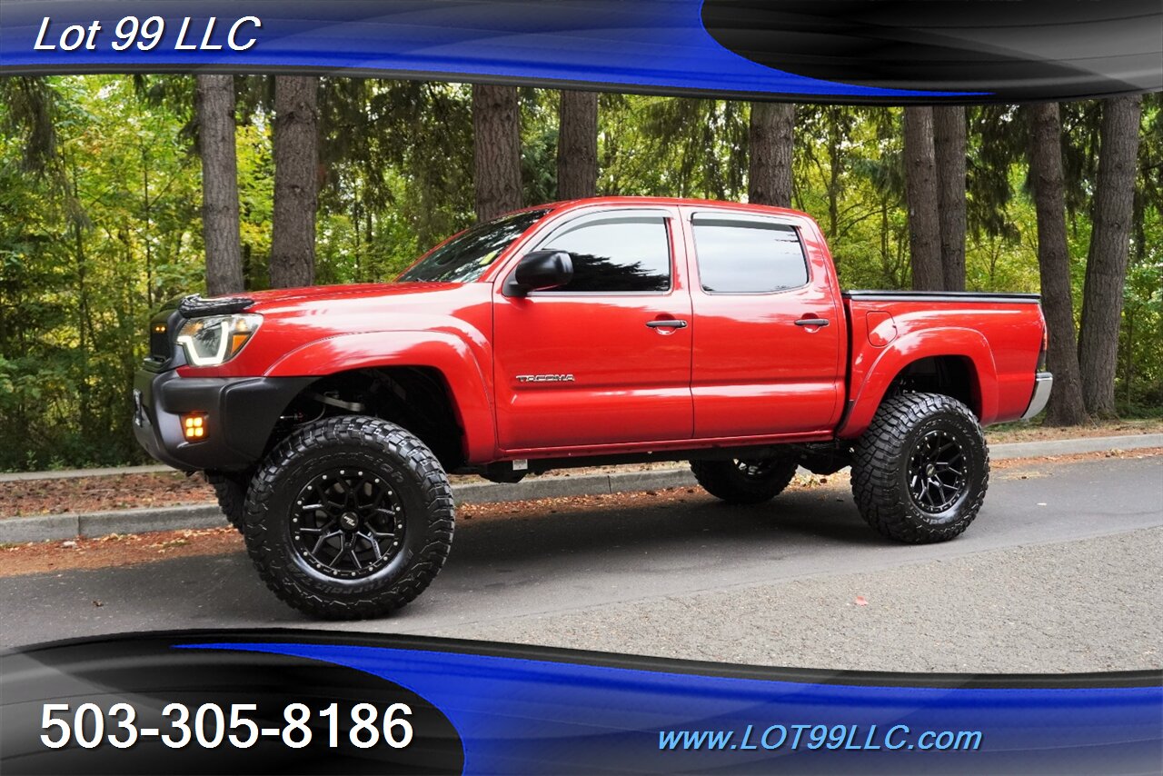 2015 Toyota Tacoma TRD V6 4X4 Double Cab V6 6 Speed Manual LIFTED  BLACK Wheels 33S Tires LED Lights RC SHOCKS - Photo 5 - Milwaukie, OR 97267