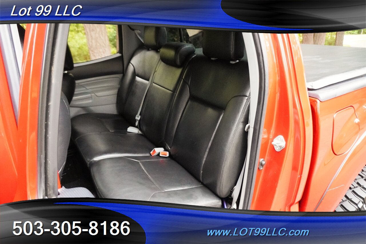 2015 Toyota Tacoma TRD V6 4X4 Double Cab V6 6 Speed Manual LIFTED  BLACK Wheels 33S Tires LED Lights RC SHOCKS - Photo 13 - Milwaukie, OR 97267
