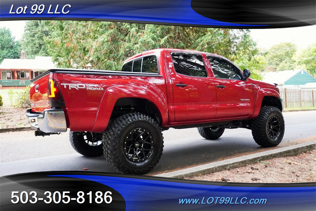 2015 Toyota Tacoma TRD V6 4X4 Double Cab V6 6 Speed Manual LIFTED  BLACK Wheels 33S Tires LED Lights RC SHOCKS - Photo 9 - Milwaukie, OR 97267