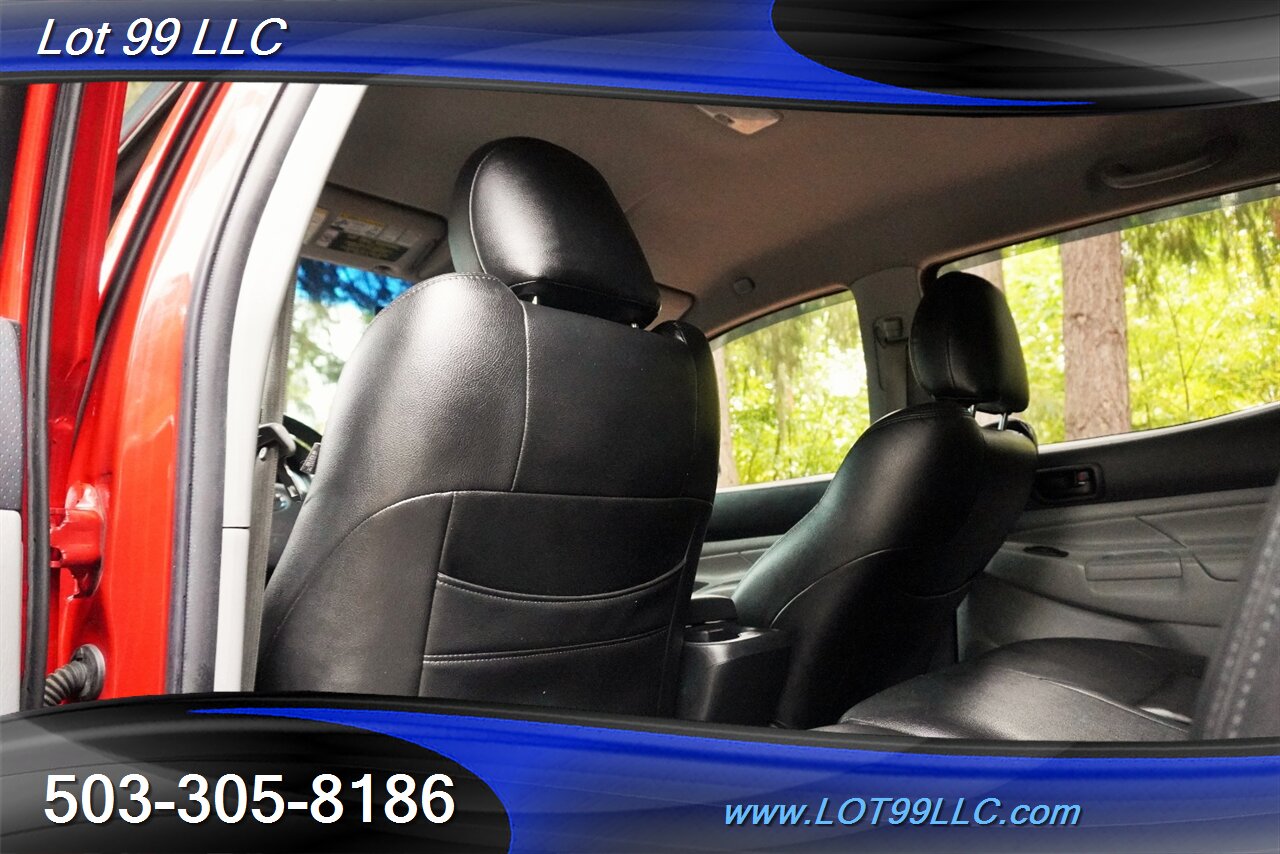 2015 Toyota Tacoma TRD V6 4X4 Double Cab V6 6 Speed Manual LIFTED  BLACK Wheels 33S Tires LED Lights RC SHOCKS - Photo 12 - Milwaukie, OR 97267