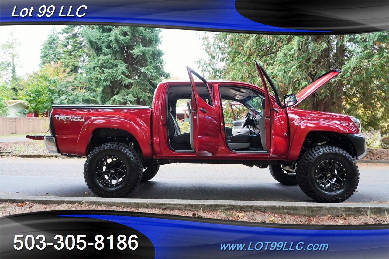 2015 Toyota Tacoma TRD V6 4X4 Double Cab V6 6 Speed Manual LIFTED  BLACK Wheels 33S Tires LED Lights RC SHOCKS - Photo 29 - Milwaukie, OR 97267