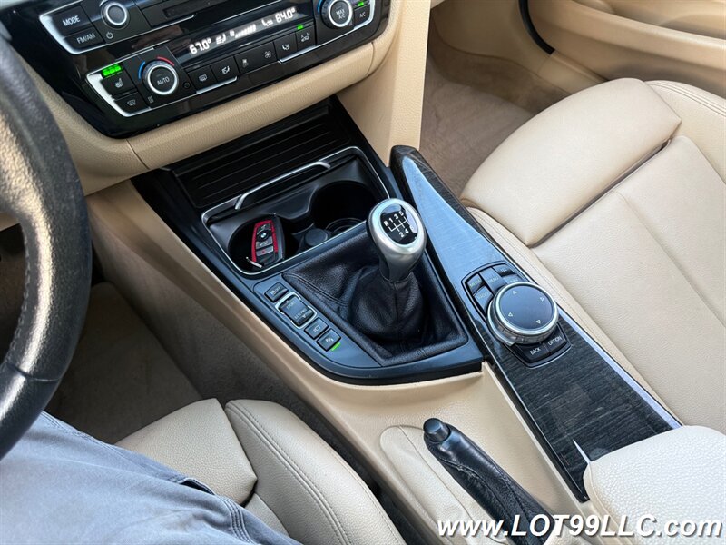 2016 BMW 328i 90k ** 6 Speed Manual ** Sport Htd Leather Ro  