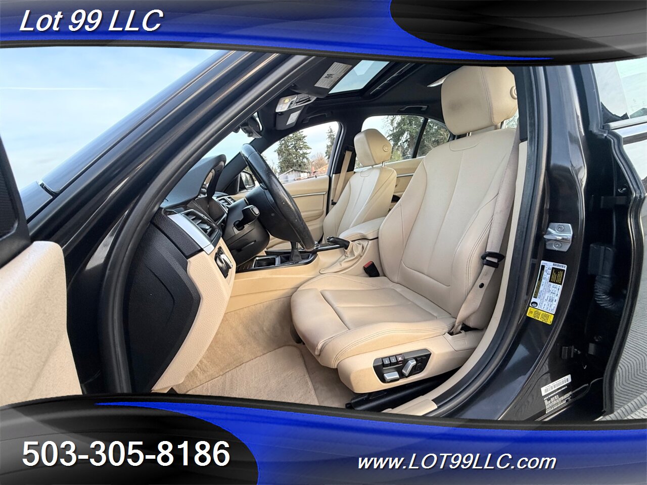 2016 BMW 328i 90k ** 6 Speed Manual ** Sport Htd Leather Ro   - Photo 3 - Milwaukie, OR 97267