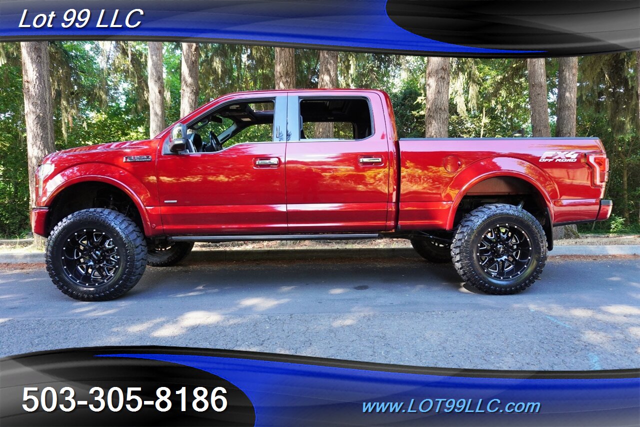 2017 Ford F-150 Platinum 4X4 125K 3.5L ECOBOOST Heated AC Leather  Seats Panr ROOF GPS FOLDING RUNNUNG BOARDS LIFTED 20S 37S NEW TIRES - Photo 1 - Milwaukie, OR 97267