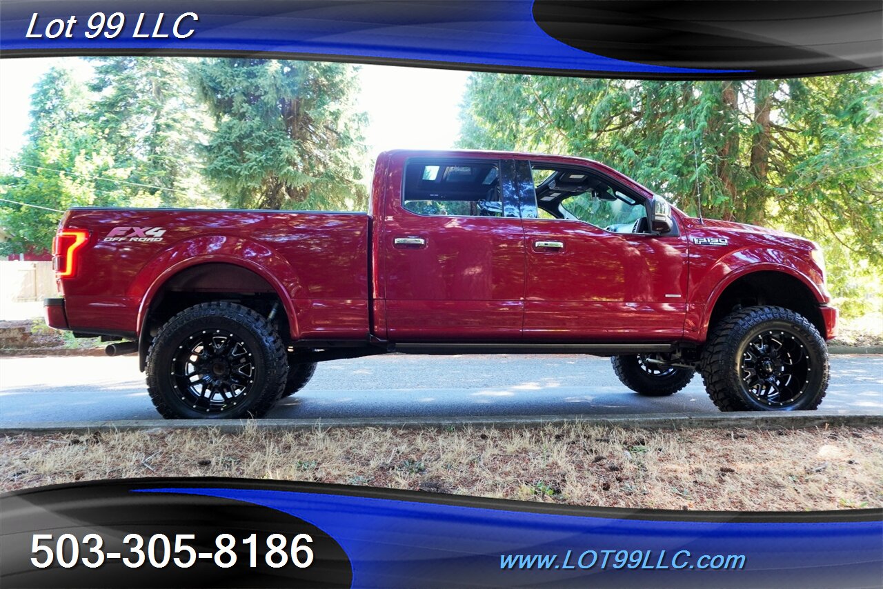 2017 Ford F-150 Platinum 4X4 125K 3.5L ECOBOOST Heated AC Leather  Seats Panr ROOF GPS FOLDING RUNNUNG BOARDS LIFTED 20S 37S NEW TIRES - Photo 8 - Milwaukie, OR 97267