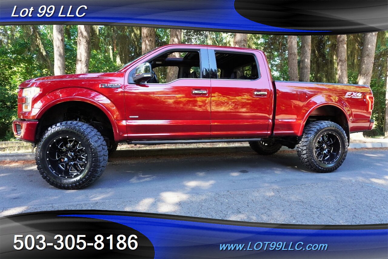 2017 Ford F-150 Platinum 4X4 125K 3.5L ECOBOOST Heated AC Leather  Seats Panr ROOF GPS FOLDING RUNNUNG BOARDS LIFTED 20S 37S NEW TIRES - Photo 5 - Milwaukie, OR 97267