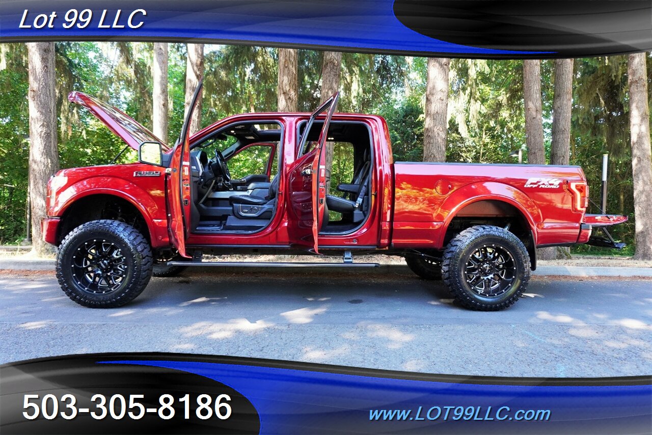 2017 Ford F-150 Platinum 4X4 125K 3.5L ECOBOOST Heated AC Leather  Seats Panr ROOF GPS FOLDING RUNNUNG BOARDS LIFTED 20S 37S NEW TIRES - Photo 31 - Milwaukie, OR 97267