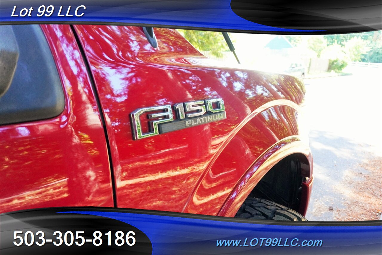 2017 Ford F-150 Platinum 4X4 125K 3.5L ECOBOOST Heated AC Leather  Seats Panr ROOF GPS FOLDING RUNNUNG BOARDS LIFTED 20S 37S NEW TIRES - Photo 42 - Milwaukie, OR 97267