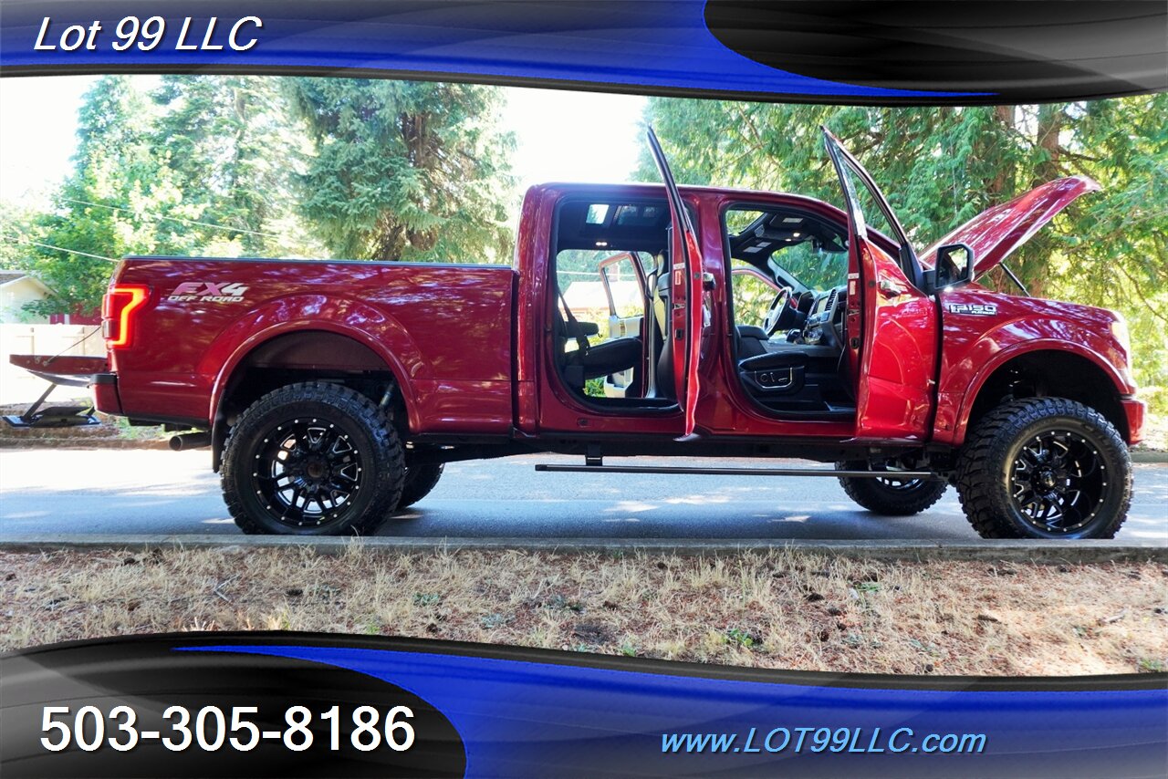 2017 Ford F-150 Platinum 4X4 125K 3.5L ECOBOOST Heated AC Leather  Seats Panr ROOF GPS FOLDING RUNNUNG BOARDS LIFTED 20S 37S NEW TIRES - Photo 33 - Milwaukie, OR 97267