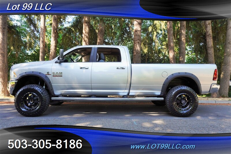 2014 RAM 3500 SLT 4X4 6.7L Cummins Diesel LONG BED LIFTED  Premium Wheels NEW TIRES Tow Pkg