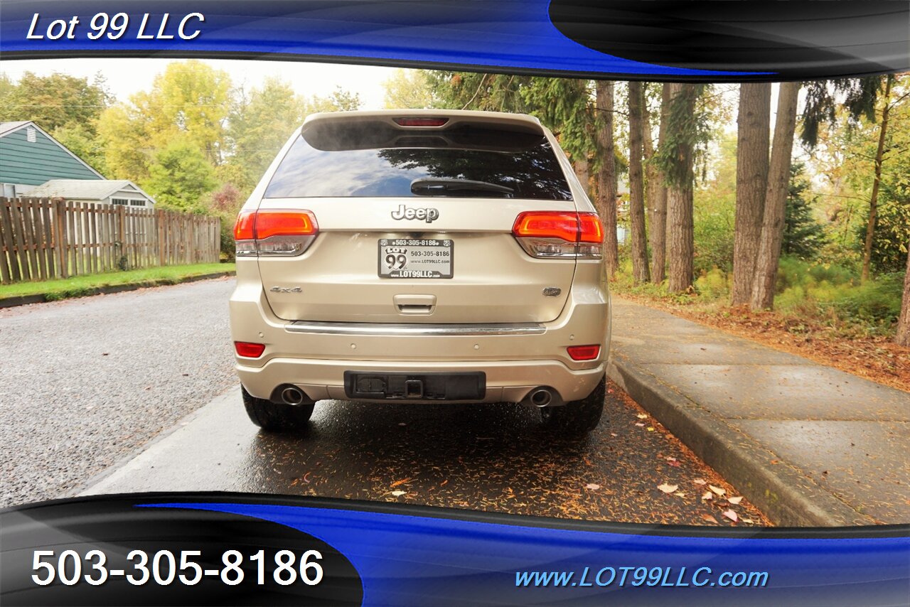 2014 Jeep Grand Cherokee Overland 4X4 V6 GPS Heated Leather Pano 2 OWNERS   - Photo 10 - Milwaukie, OR 97267