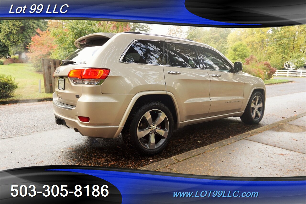 2014 Jeep Grand Cherokee Overland 4X4 V6 GPS Heated Leather Pano 2 OWNERS   - Photo 9 - Milwaukie, OR 97267