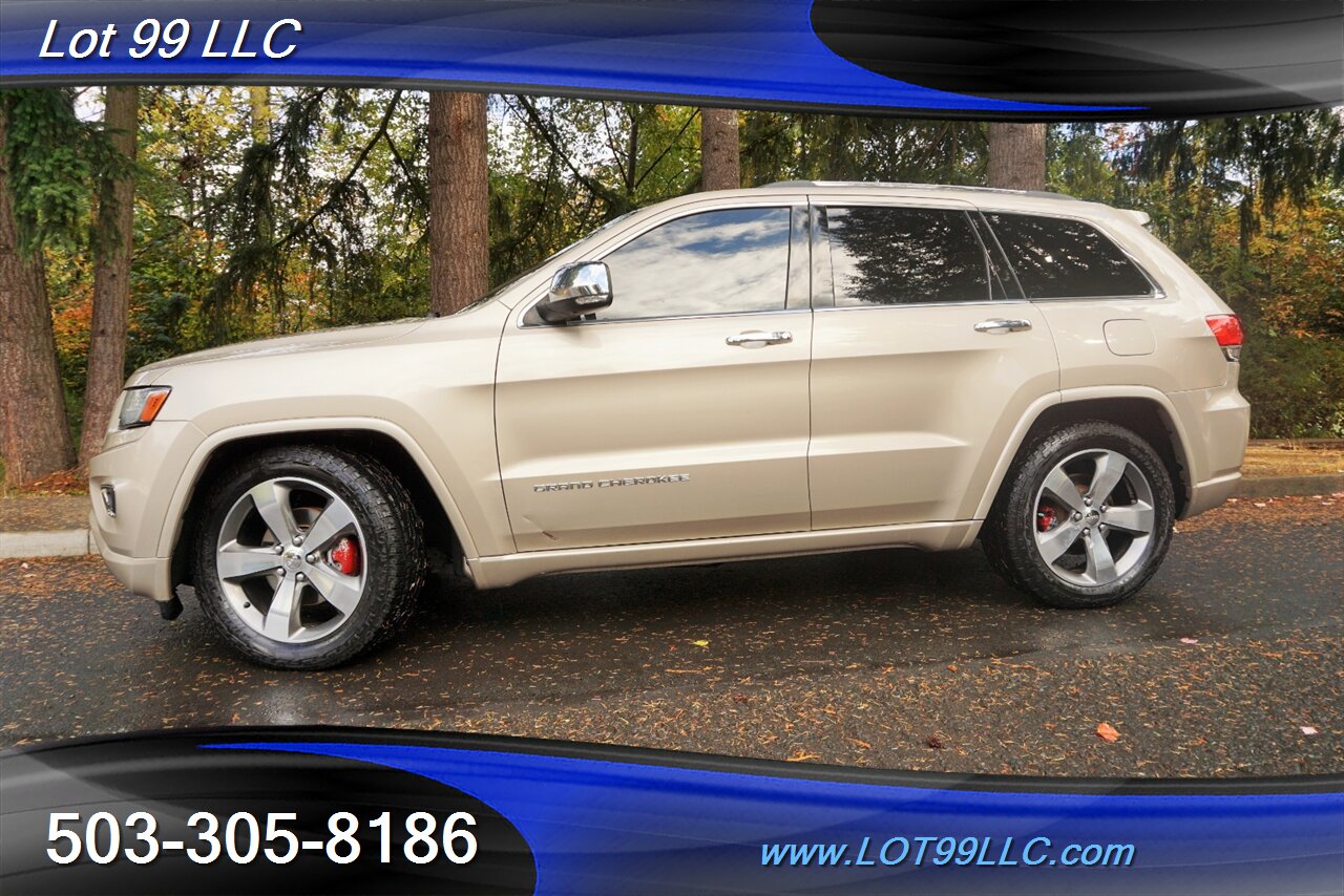 2014 Jeep Grand Cherokee Overland 4X4 V6 GPS Heated Leather Pano 2 OWNERS   - Photo 5 - Milwaukie, OR 97267