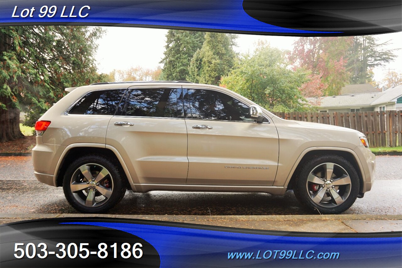 2014 Jeep Grand Cherokee Overland 4X4 V6 GPS Heated Leather Pano 2 OWNERS   - Photo 8 - Milwaukie, OR 97267