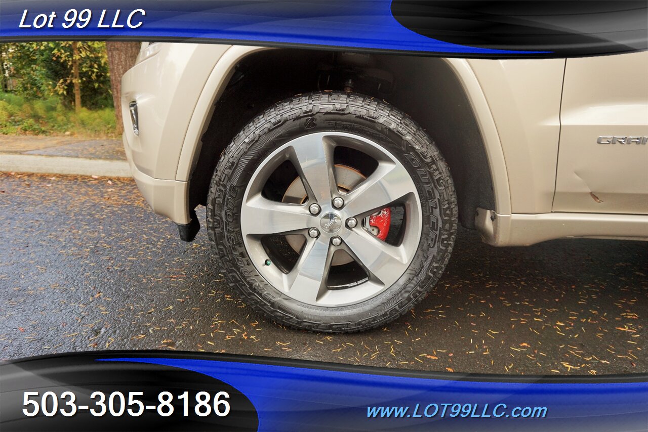 2014 Jeep Grand Cherokee Overland 4X4 V6 GPS Heated Leather Pano 2 OWNERS   - Photo 4 - Milwaukie, OR 97267