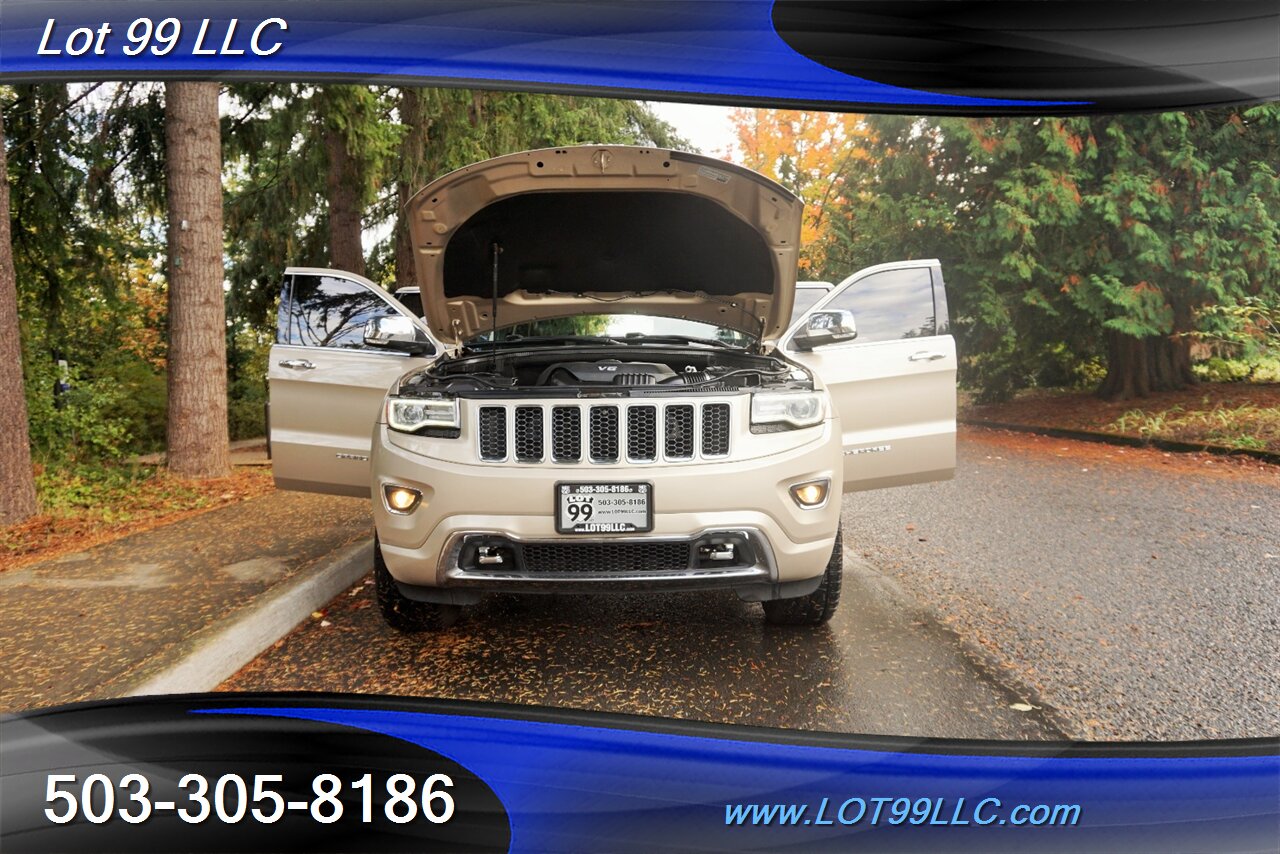 2014 Jeep Grand Cherokee Overland 4X4 V6 GPS Heated Leather Pano 2 OWNERS   - Photo 26 - Milwaukie, OR 97267