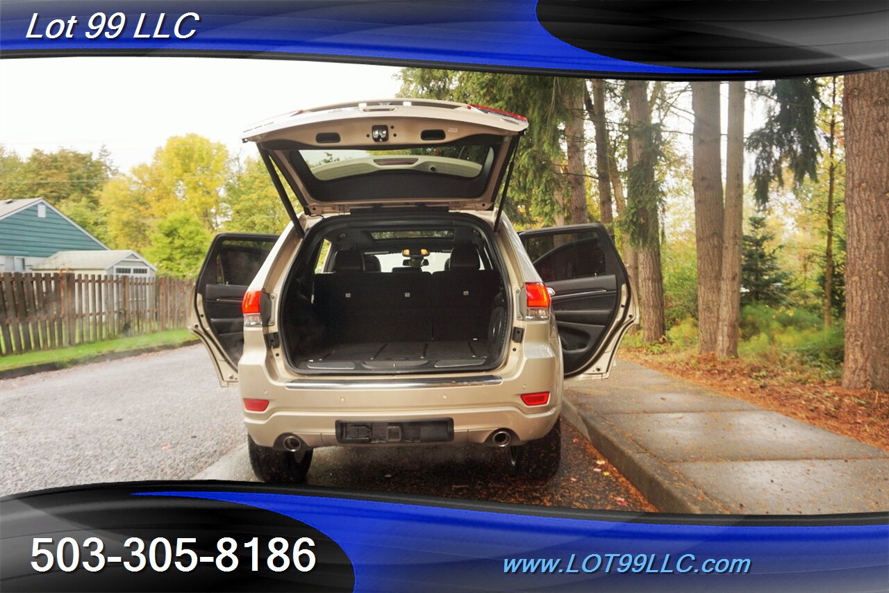 2014 Jeep Grand Cherokee Overland 4X4 V6 GPS Heated Leather Pano 2 OWNERS   - Photo 28 - Milwaukie, OR 97267