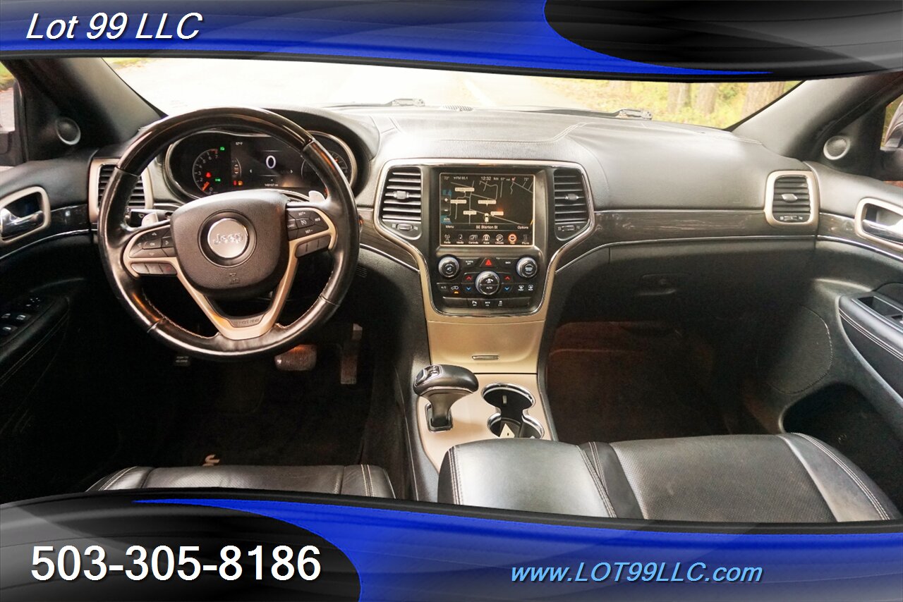 2014 Jeep Grand Cherokee Overland 4X4 V6 GPS Heated Leather Pano 2 OWNERS   - Photo 2 - Milwaukie, OR 97267