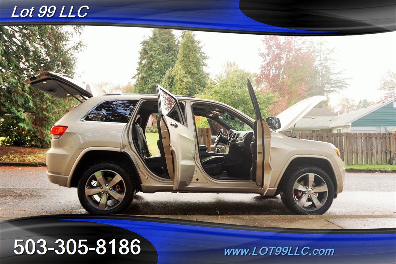 2014 Jeep Grand Cherokee Overland 4X4 V6 GPS Heated Leather Pano 2 OWNERS   - Photo 27 - Milwaukie, OR 97267