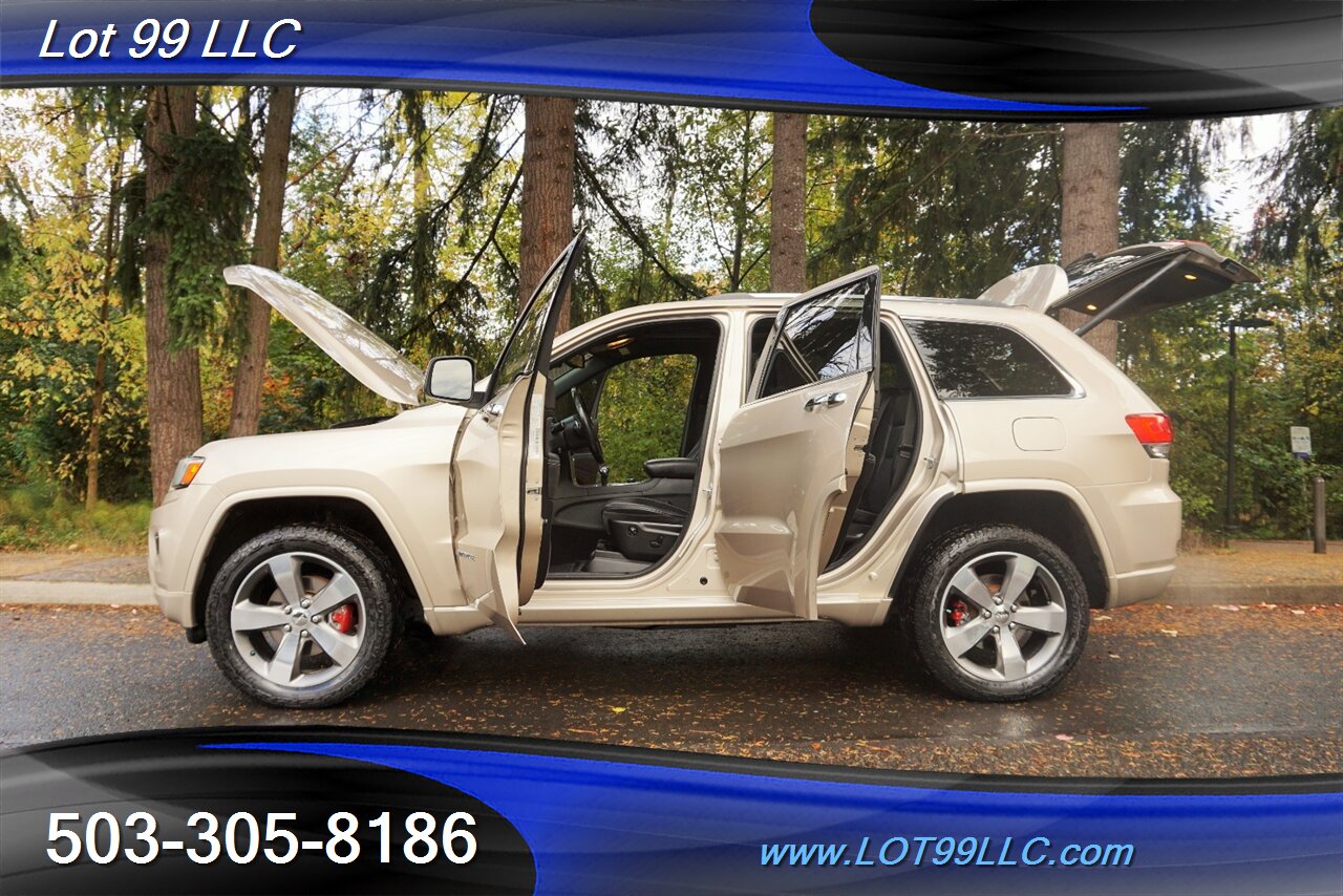 2014 Jeep Grand Cherokee Overland 4X4 V6 GPS Heated Leather Pano 2 OWNERS   - Photo 25 - Milwaukie, OR 97267