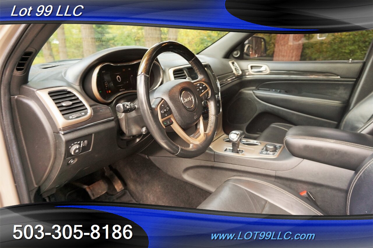 2014 Jeep Grand Cherokee Overland 4X4 V6 GPS Heated Leather Pano 2 OWNERS   - Photo 12 - Milwaukie, OR 97267