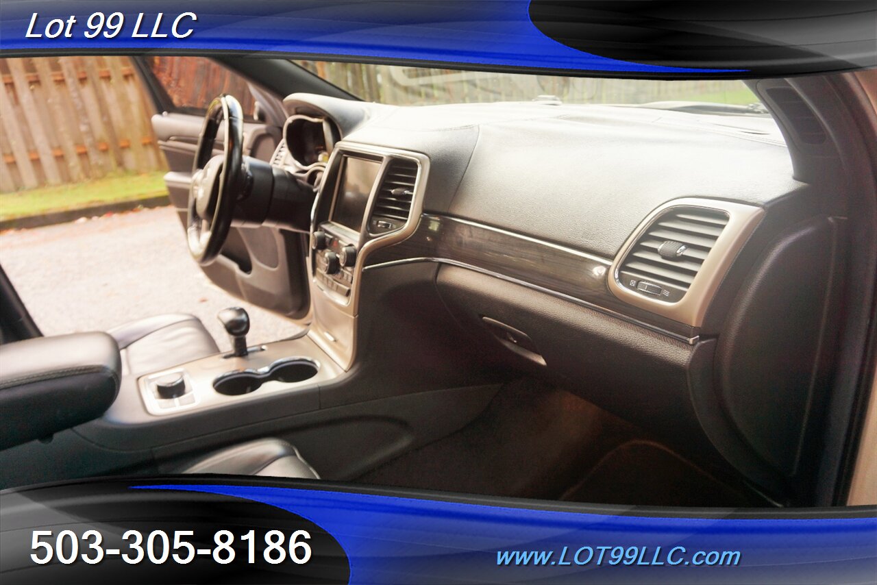 2014 Jeep Grand Cherokee Overland 4X4 V6 GPS Heated Leather Pano 2 OWNERS   - Photo 17 - Milwaukie, OR 97267