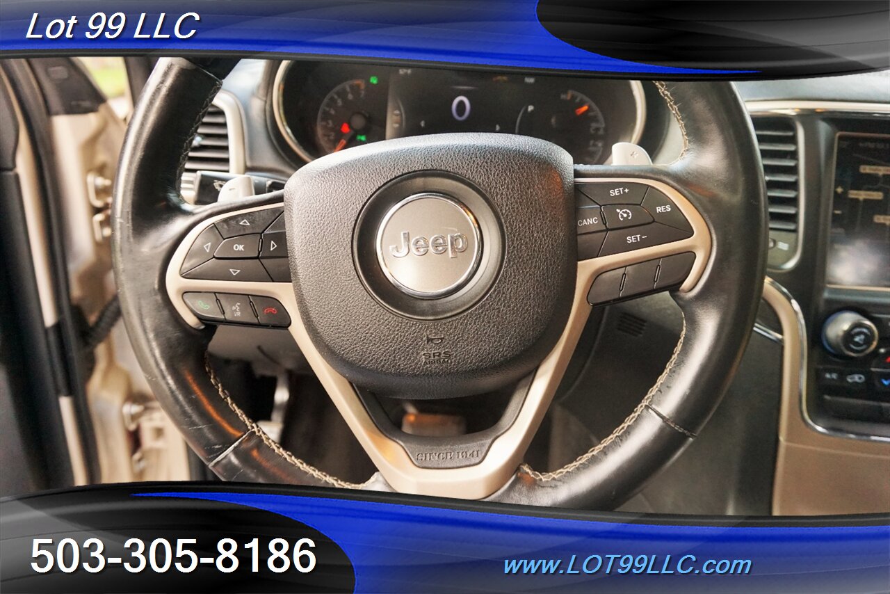 2014 Jeep Grand Cherokee Overland 4X4 V6 GPS Heated Leather Pano 2 OWNERS   - Photo 24 - Milwaukie, OR 97267